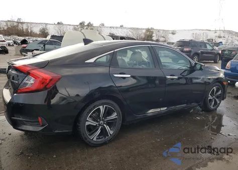 2017 Honda Civic Touring from USA, damaged, VIN 19XFC1F90HE026548